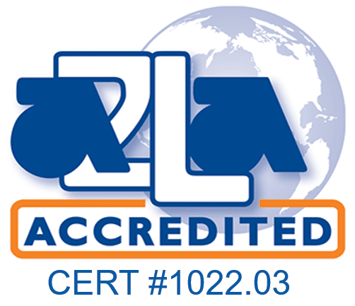 A2LA Cert #1022.03